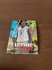 2025 Bowman Chrome University Khaman Maluach Warriors Of The Paint Insert Card