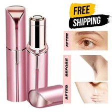 Electric Facial Hair Remover for Women Portable Lipstick Style Shaver