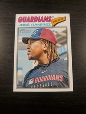 Jose Ramirez 2026 Topps Heritage IMAGE VARIATION SSP! GUARDIANS! RARE!