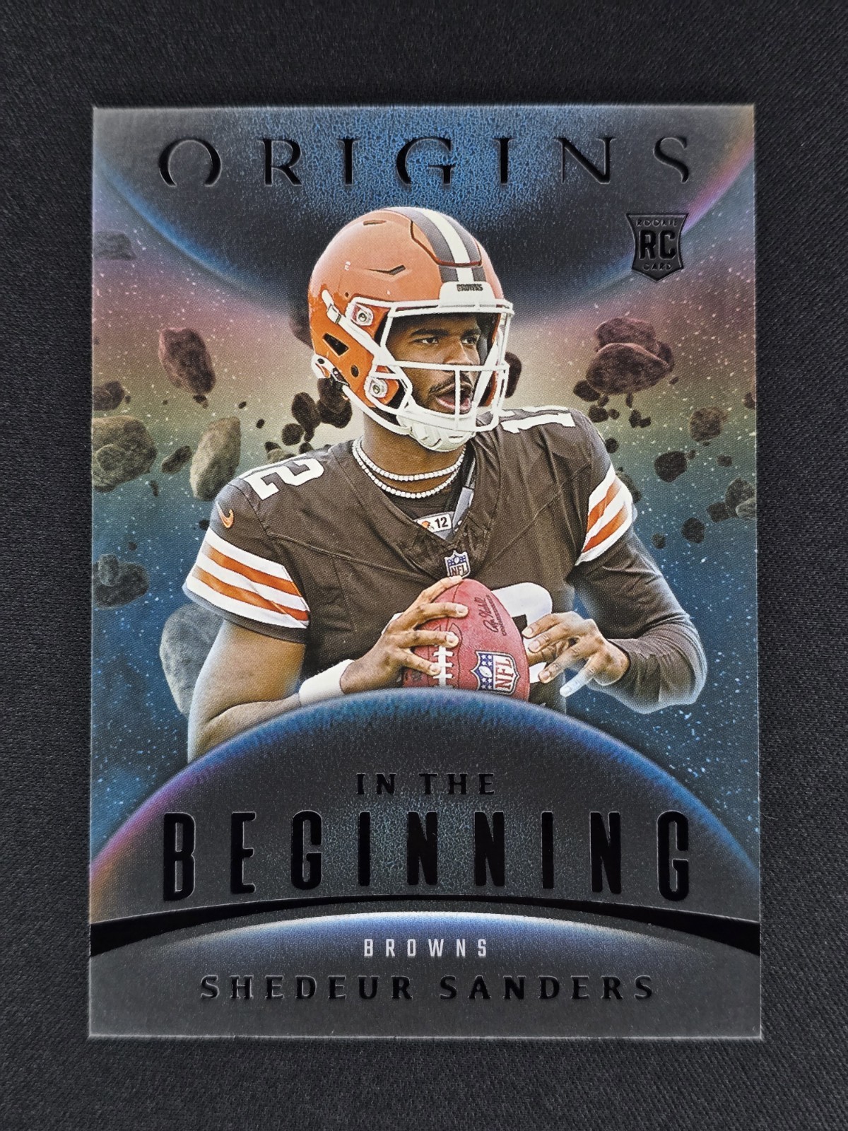 2025 Panini Origins In The Beginning Shedeur Sanders RC No. 2 SSP Case Hit