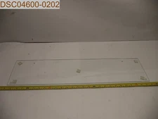QTY = 18: Floating Glass Shelf, 27"L x 6"W