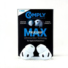 Truegrip MAX  Premium Memory Foam Replacement Earbud Tips for Apple Airpods Pro