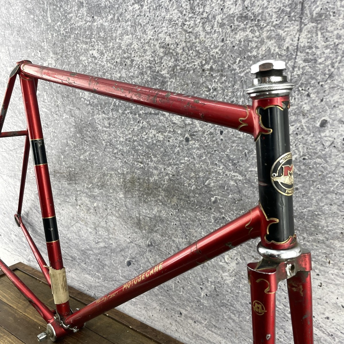 MOTOBECAN FRANCE 自転車　ヴィンテージ Vintage Motobecane Road Bike Frame 59cm Tall France Lugged