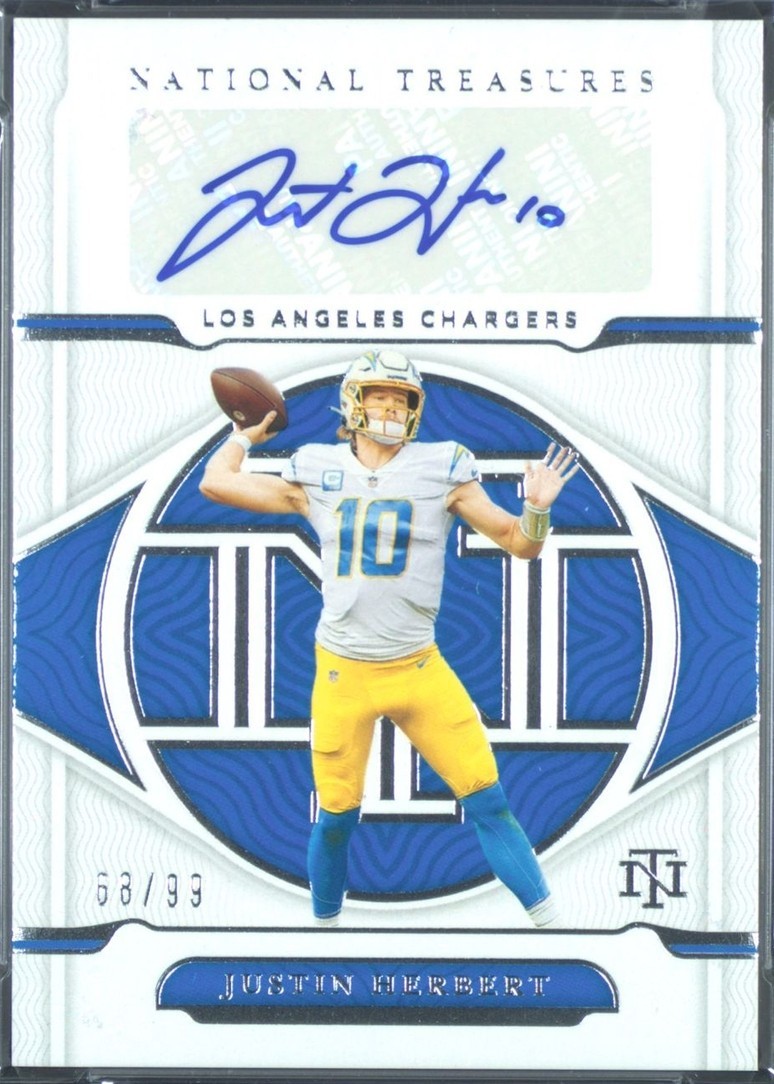 2021 Panini National Treasures Justin Herbert #S-JH for sale | eBay