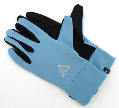 Nike ACG DRI-FIT Lightweight Gloves Adult Large Denim Turquoise/Black/Silver