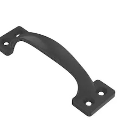 Style Selections 4-in (102mm) Center to Center Matte Black Arch Handle 10 Pack