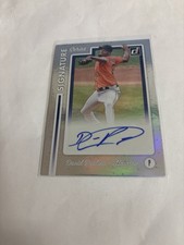 2017 Panini Donruss Signature Series David Paulino Rookie Auto RC