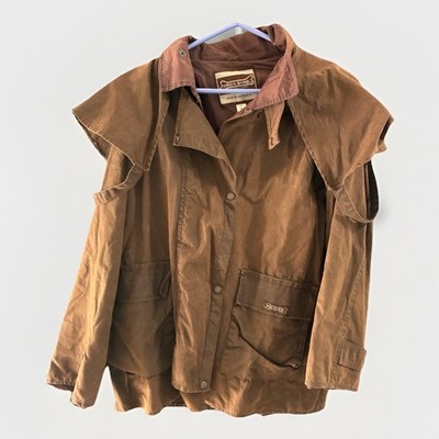 Driza-Bone Mens M Waxed Cotton Wax Riding Coat Short Jacket Australia