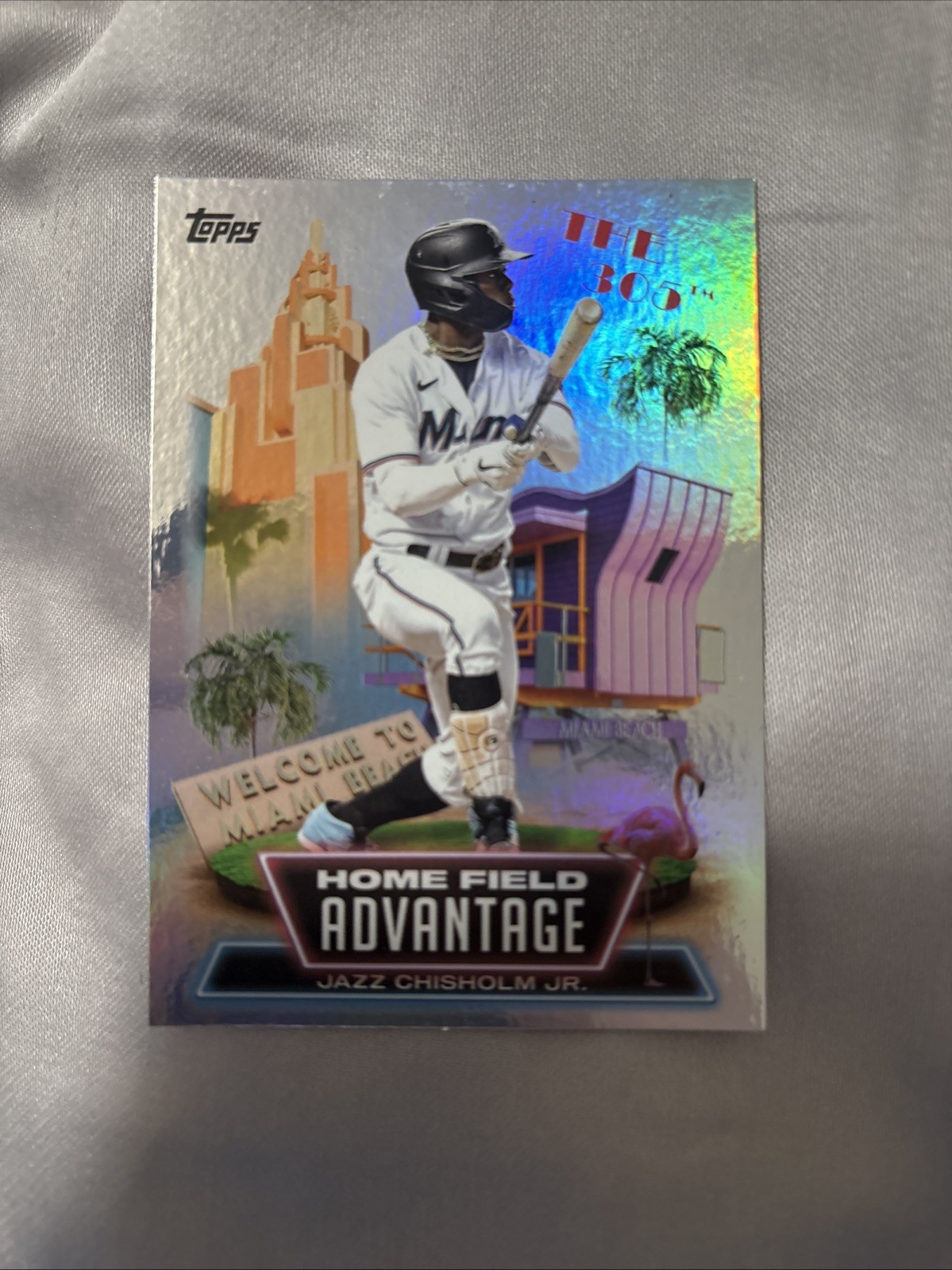 2022 Topps Update Series - Home Field Advantage Jazz Chisholm #HA-25