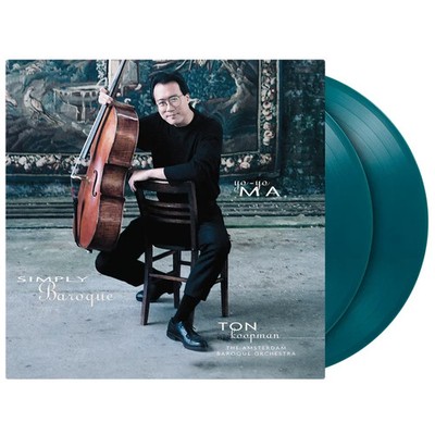 Yo-Yo Ma 'Simply Baroque' 2x12'' 180g Aquamarine Vinyl (Rel Date July 17 2026)
