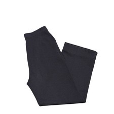 St. John Collection Marie Gray Navy Blue Knit Wide Leg Pants Size 6 Santana Knit