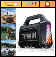 80W Waterproof Bluetooth Speaker - Rugged Outdoor Sound, 20H Playtime, Deep Bass