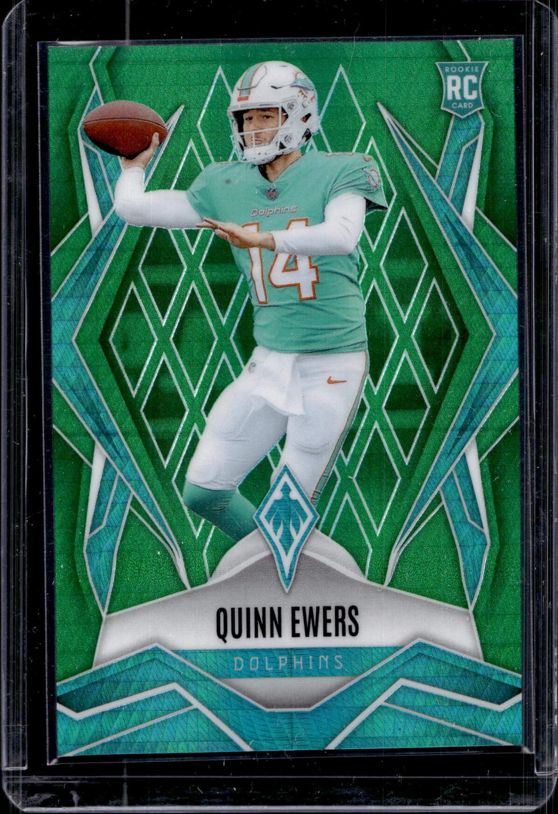 2025 Panini Phoenix #159 Quinn Ewers Green Hyper Prizm #/149