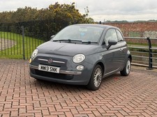 Fiat 500 1.2 Lounge 3dr Grey Automatic Petrol Full Service History Low Mileage