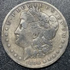 1895-S Morgan Silver Dollar $1 VF Details Very Fine Key Date A Bit Dark
