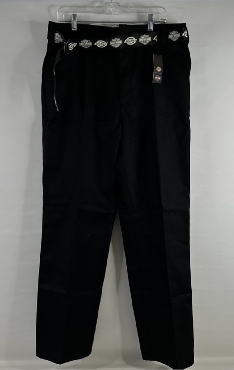 NWT Harley-Davidson x Dickies 874 Work Pant PA411376 BLK Women