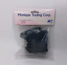 Doll Boot Shoe Lace Up Bootie Boots Monique Trading Corp. 72 MM New