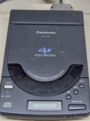 Panasonic KXL-D720 PCMCIA CD-ROM Player Untested Ships Quickly Us