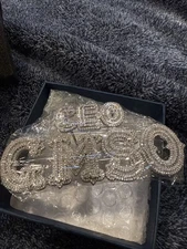 Pendant Iced Out Moissanite CEO GMSO 