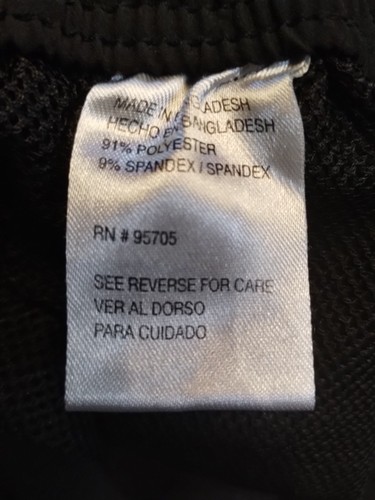 Joggers Denali Talla Mediana Negro Cintura Elástica Cordón - Imagen 8 de 9