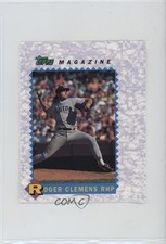1990-93 Topps Magazine Cards Roger Clemens #TM26 00cc