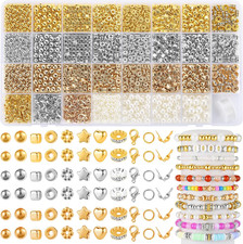 Spacer Beads Bracelet Making Kit, 2320 Pcs Jewelry Making Supplies with Assorted