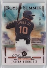 2025 Panini Boys of Summer Red /175 James Tibbs III #95 1ot9