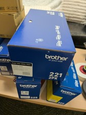 NEW GENUINE - BROTHER TN221BK 2-PACK BLACK TONER - TN-221BK - SEALED BAGS