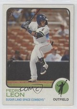 2022 Topps Heritage Minor League Edition Flip Stock 11/25 Pedro Leon #84 09wc