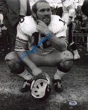 Terry Bradshaw Signed Autographed 11x14 Photo Pittsburgh Steelers Hof PSA #2