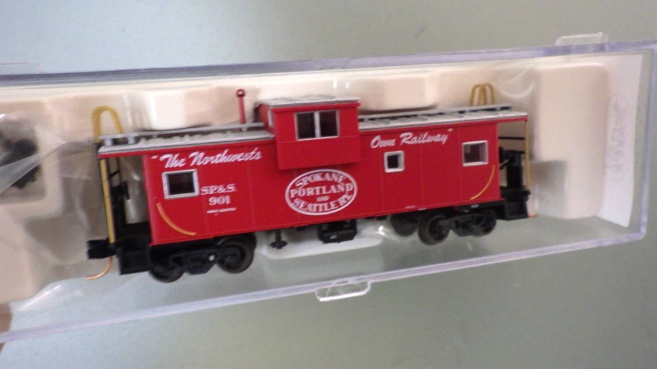 N-Atlas EV Caboose #901 Car Spokane Portland & Seattle SP&S in Box * MTL's New - Image 3 of 3