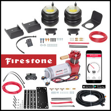 Firestone Rear Air Lift Bags Compressor Kit 2019-2026 Silverado Sierra 1500