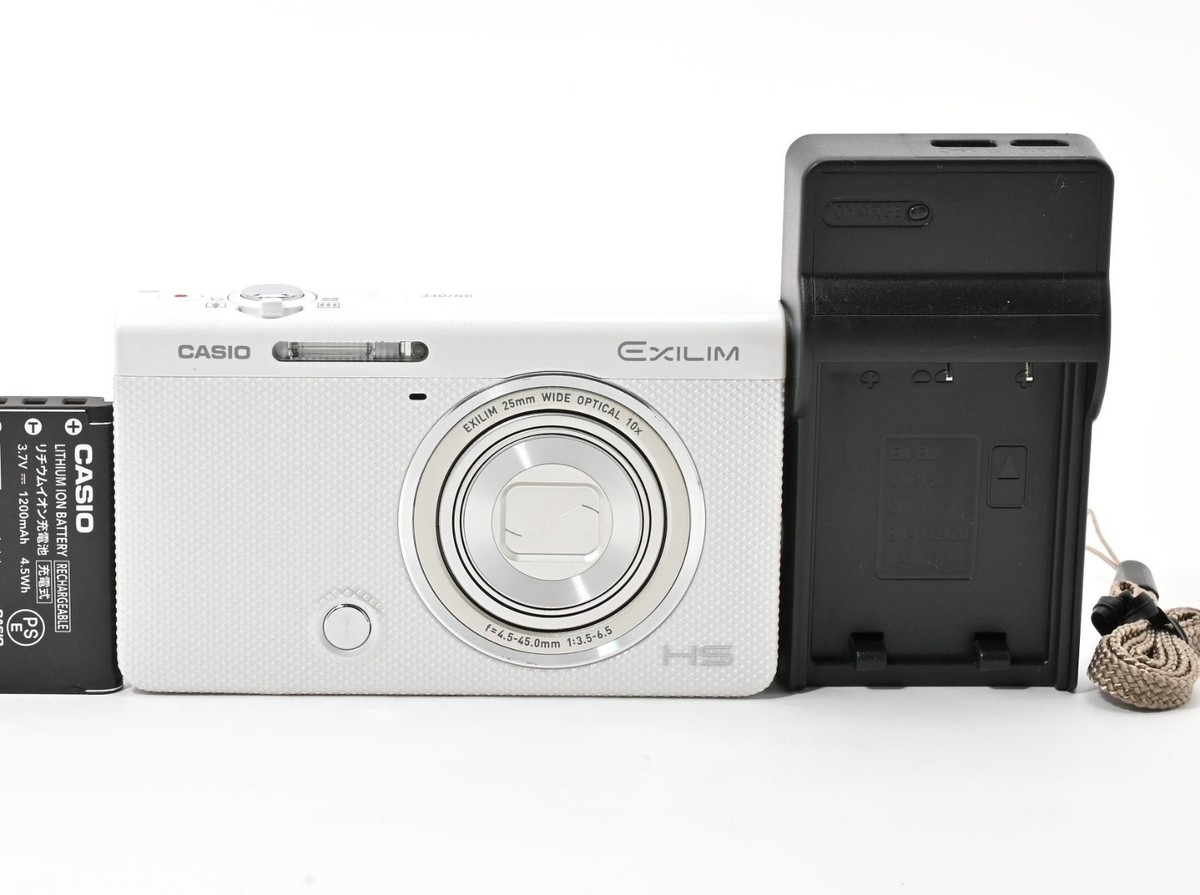 Casio Exilim EX-ZR70 16MP Compact Digital Camera White Box