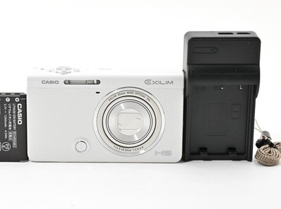 CASIO EXILIM EX-ZR70 ホワイト Casio Exilim EX-ZR70 16MP Compact Digital Camera White Box