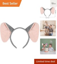 Plush Animal Ears Headband Horns Headband,Halloween Christmas Festival Theme ...