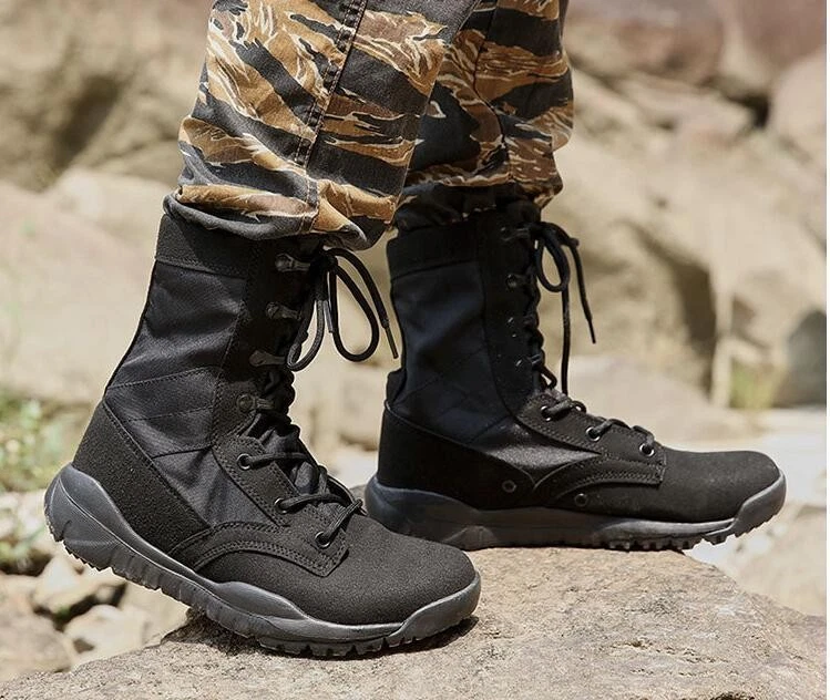 Men's Army Tactical Boots Military Combat Climbing Hiking Desert SWAT Work Shoes
Opens in a new wind
