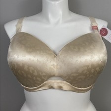 New Cacique Bra 44DDD Lightly Lined Multiway Strapless Comfort Bliss Satin NWD