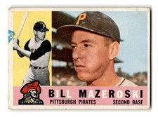 1960 Topps #55 Bill Mazeroski