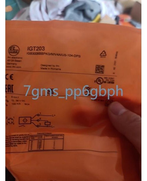 1 PCS NEW IFM IGT203 Inductive Proximity Switch Sensor IGT203 *yt