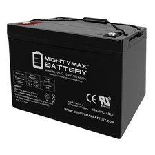Mighty Max Ml100-12 - 12 Volt 100 Ah Internal Thread Int Terminal Rechargeab
