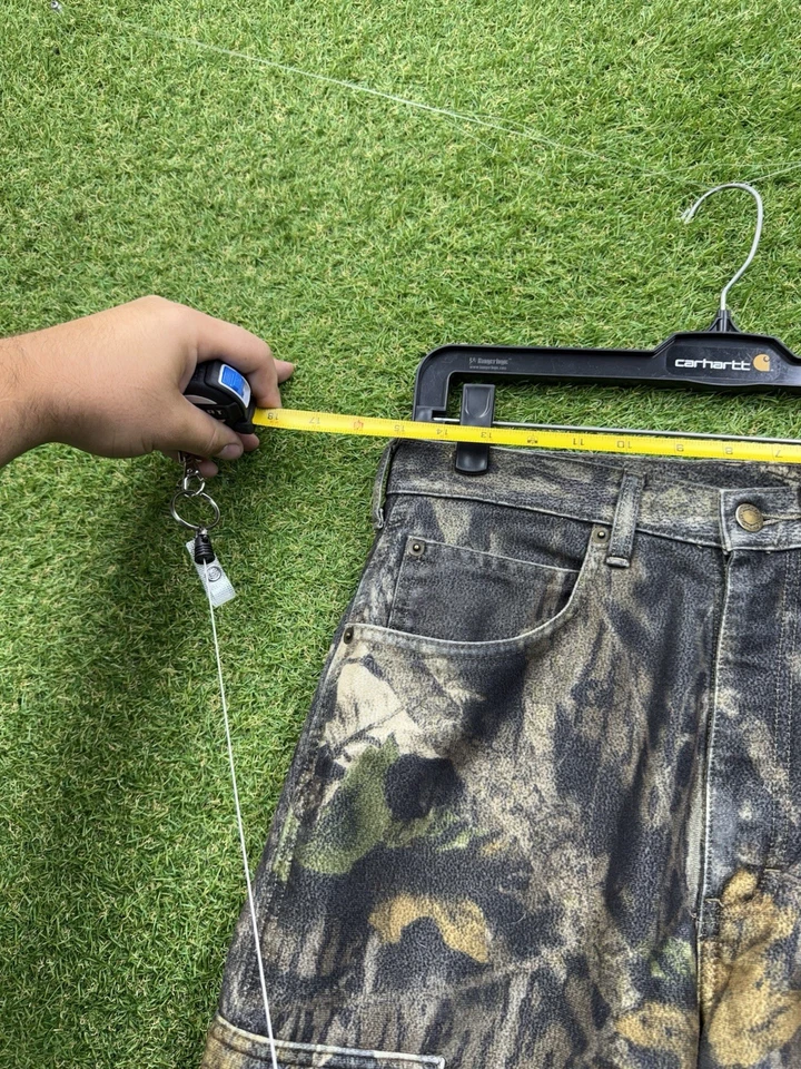 Cabelas Real Tree Hunting Pants Mens 30x31 Regular Camouflage Outdoor Cargo Work - Image 3 of 4