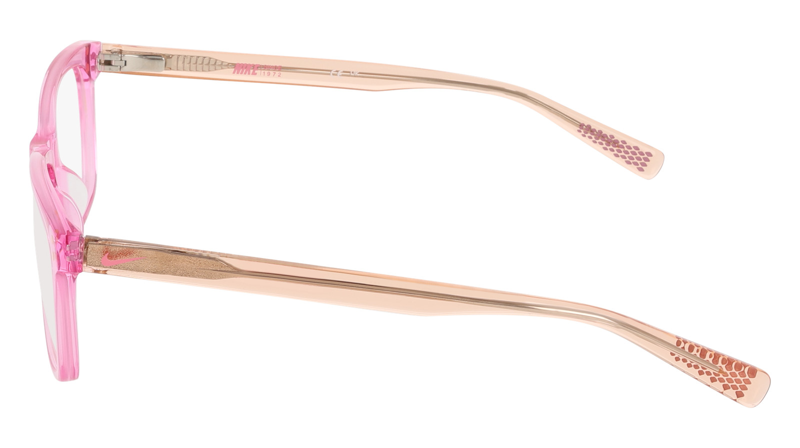 NIKE NIKE 5538 N 673 PINK/PEACH 52/17/135 CHILD Eyeglasses thumbnail 3