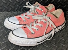 CONVERSE Chuck Taylor All Star Low Pink/Salmon Sneaker 142378F Men's 4/Women's 6