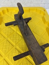 Antique Wooden Plow Plane Woodworking Hand To...