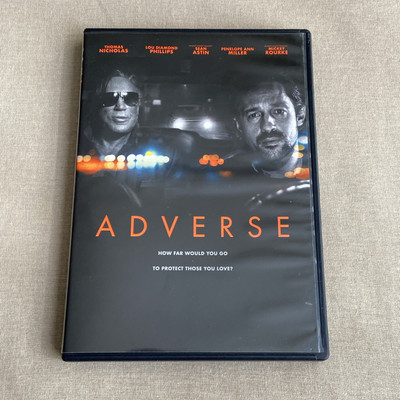 Adverse (DVD 2020) Urban Thriller Mickey Rourke Thomas Nicholas Sean Astin Lou +