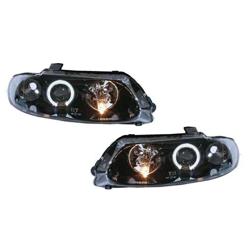 LED ANGEL EYE Black Altezza Headlights suits Holden VT WH / V2 CV6 MONARO