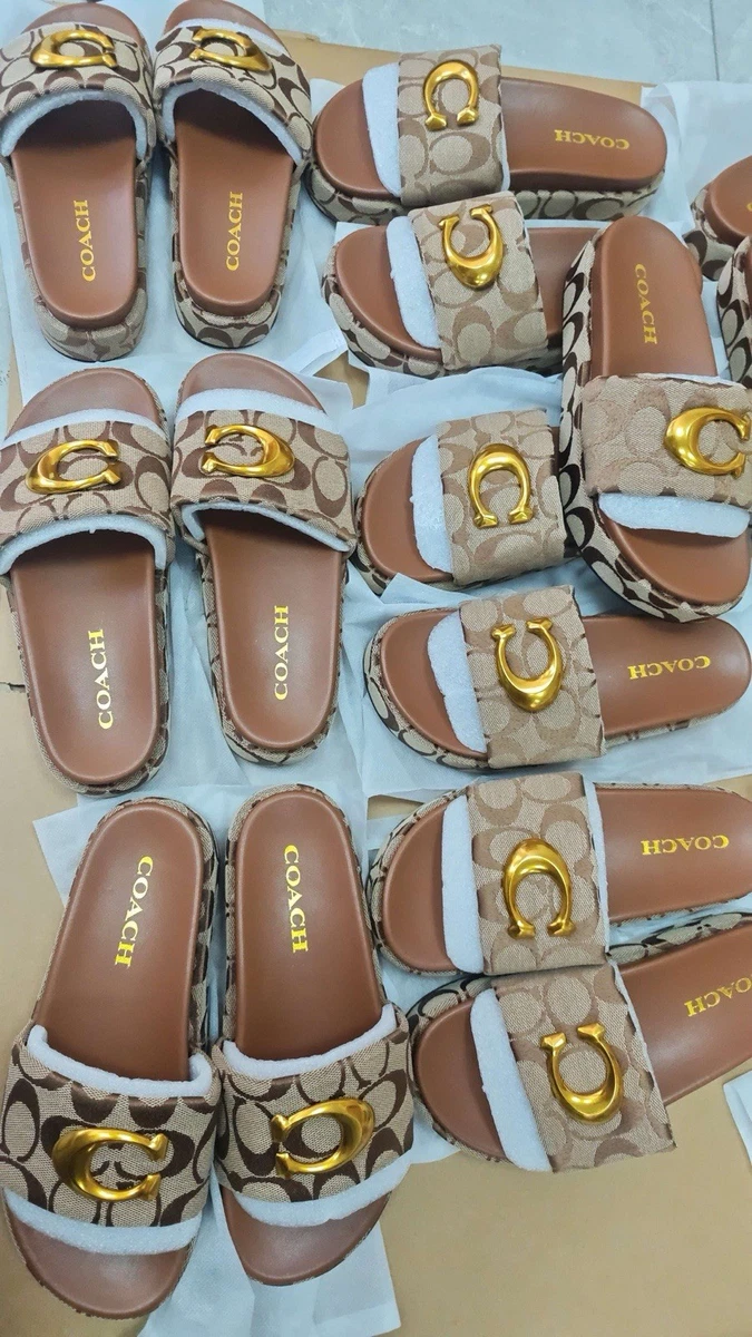Coach Beige Sandals for Women for sale | eBay