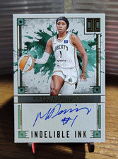 2025 Impeccable WNBA Marquesha Davis Indelible Ink Signatures Gold Auto #/49