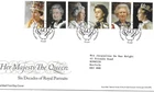 GB Comm/FDC -   HM The Queen -6 Decades of Portraits - Edinburgh - 2013 (RM1058)