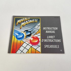 NES Marble Madness Boite ab&icirc;m&eacute;e FRA Neuf